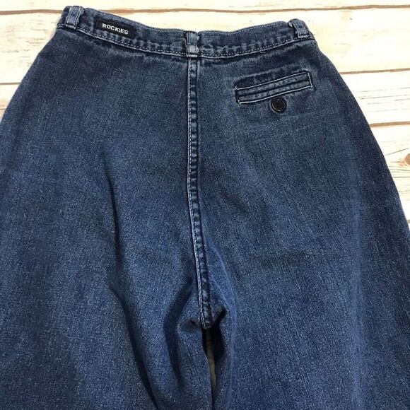Rockies Vintage High Rise Bareback Blue Jeans Size 28 7 - Picture 11 of 15